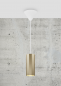 Preview: Nordlux Alanis elegante Pendelleuchte Messing GU10 minimalistisches Design